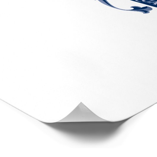 Flagge von Aguascalientes Poster (Ecke)