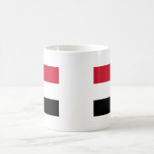 Flagge von Ägypten Kaffeetasse (Mittel)