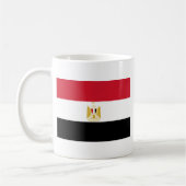 Flagge von Ägypten Kaffeetasse (Links)