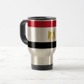 Flagge von Ägypten-Reise/von Pendler-Tasse Reisebecher (Vorderseite Links)