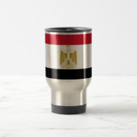 Flagge von Ägypten-Reise/von Pendler-Tasse