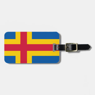 Flagge von Åland Gepäckanhänger