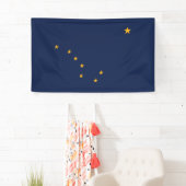 Flagge von Alaska Banner (Insitu)
