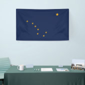 Flagge von Alaska Banner (Messeveranstaltung)