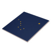 Flagge von Alaska Fliese (Seite)