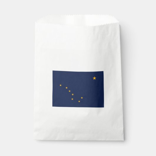 Flagge von Alaska Geschenktütchen (Vorderseite)