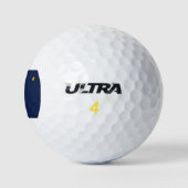 Flagge von Alaska Golfball (Logo)
