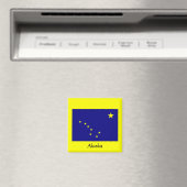 Flagge von Alaska Magnet (In Situ (Geschirrspüler))