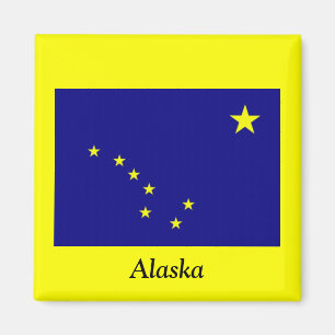 Flagge von Alaska Magnet