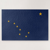 Flagge von Alaska Puzzle (Horizontal)