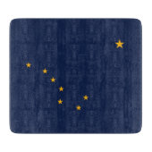 Flagge von Alaska Schneidebrett (Vorderseite)
