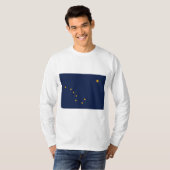 Flagge von Alaska T-Shirt (Vorne ganz)