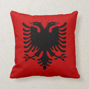 Flagge von Albanien Kissen