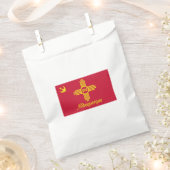Flagge von Albuquerque (New Mexico) Geschenktütchen (Ausgeschnitten)
