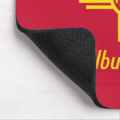 Flagge von Albuquerque, New Mexico Mouse Pad Mousepad (Ecke)