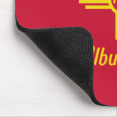 Flagge von Albuquerque (New Mexico) Mousepad (Ecke)
