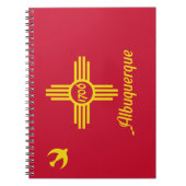 Flagge von Albuquerque (New Mexico) Notizblock (Vorderseite)