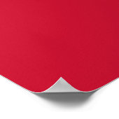 Flagge von Albuquerque (New Mexico) Poster (Ecke)