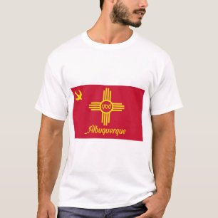 Flagge von Albuquerque (New Mexico) T-Shirt