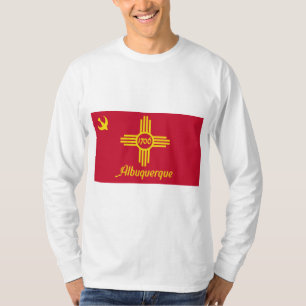 Flagge von Albuquerque (New Mexico) T-Shirt