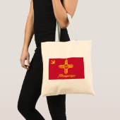 Flagge von Albuquerque (New Mexico) Tragetasche (Vorderseite (Produkt))