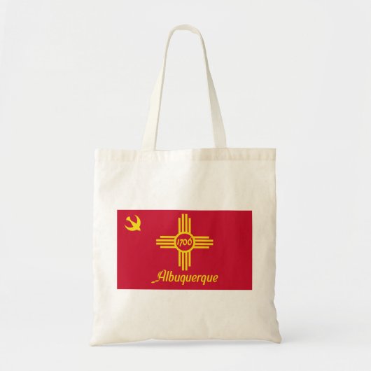 Flagge von Albuquerque (New Mexico) Tragetasche (Vorne)