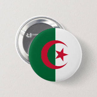 Flagge von Algerien Button