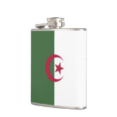 Flagge von Algerien Flachmann (Links)