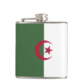 Flagge von Algerien Flachmann (Vorderseite)