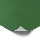 Flagge von Algerien Poster (Ecke)