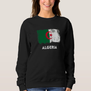 Flagge von Algerien   Sweatshirt