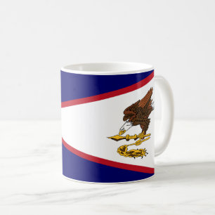 Flagge von Amerikanisch-Samoa Kaffeetasse