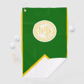 Flagge von Amityville (New York) Golfhandtuch (Insitu)