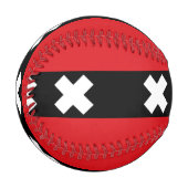 Flagge von Amsterdam Baseball (Vorderseite Links)
