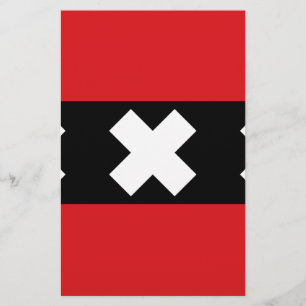Flagge von Amsterdam Briefpapier