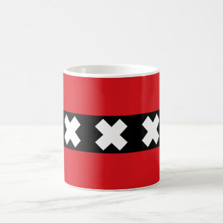 Flagge von Amsterdam Kaffeetasse