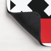 Flagge von Amsterdam Mousepad (Ecke)