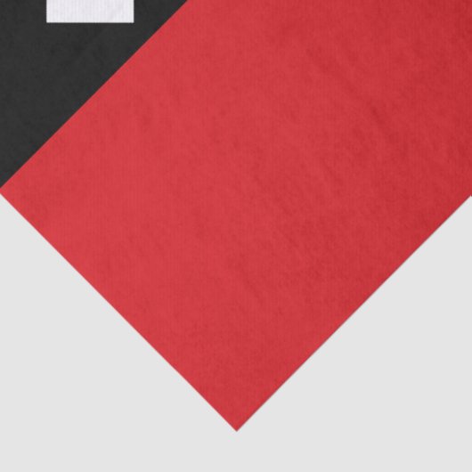 Flagge von Amsterdam Seidenpapier (Detail)