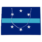 Flagge von Anaheim, Kalifornien Große Geschenktüte (Vorderseite)