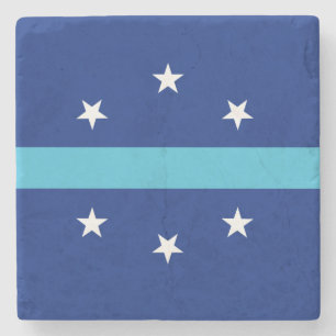 Flagge von Anaheim, Kalifornien Steinuntersetzer