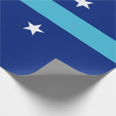 Flagge von Anaheim (Kalifornien, USA) Geschenkpapier (Ecke)