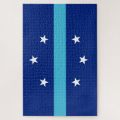 Flagge von Anaheim (Kalifornien, USA) Puzzle (Vertikal)