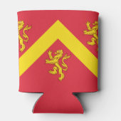 Flagge von Anglesey Can Cooler Dosenkühler (Rückseite)