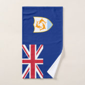Flagge von Anguilla Handtuch (Handtuch)