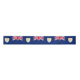 Flagge von Anguilla (Karibik) Satinband