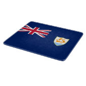 Flagge von Anguilla (Karibik) Schneidebrett (Ecke)
