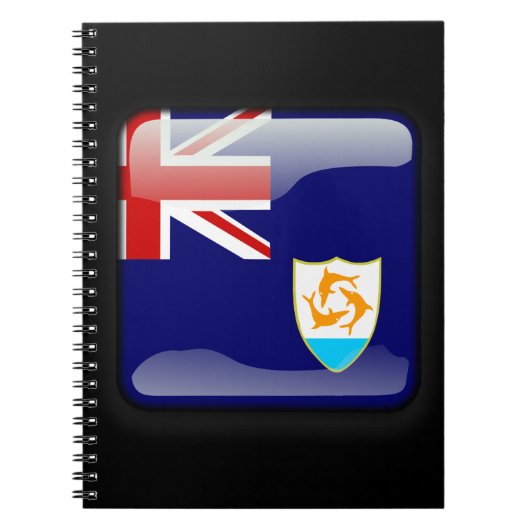Flagge von Anguilla Notizblock (Vorderseite)