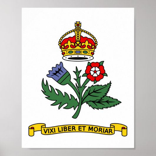 Flagge von Annapolis, Maryland Poster (Vorne)