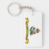 Flagge von Annapolis, Maryland Schlüsselanhänger (Vorderseite)