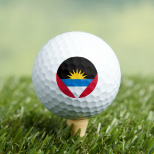 Flagge von Antigua und Barbuda, Antiguanisch-Barbu Golfball